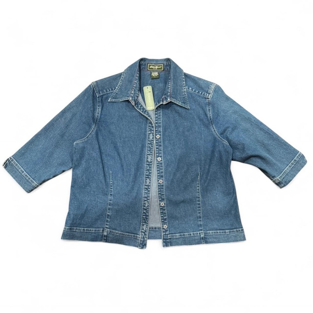 Eddie Bauer Classic Blue Jean Jacket